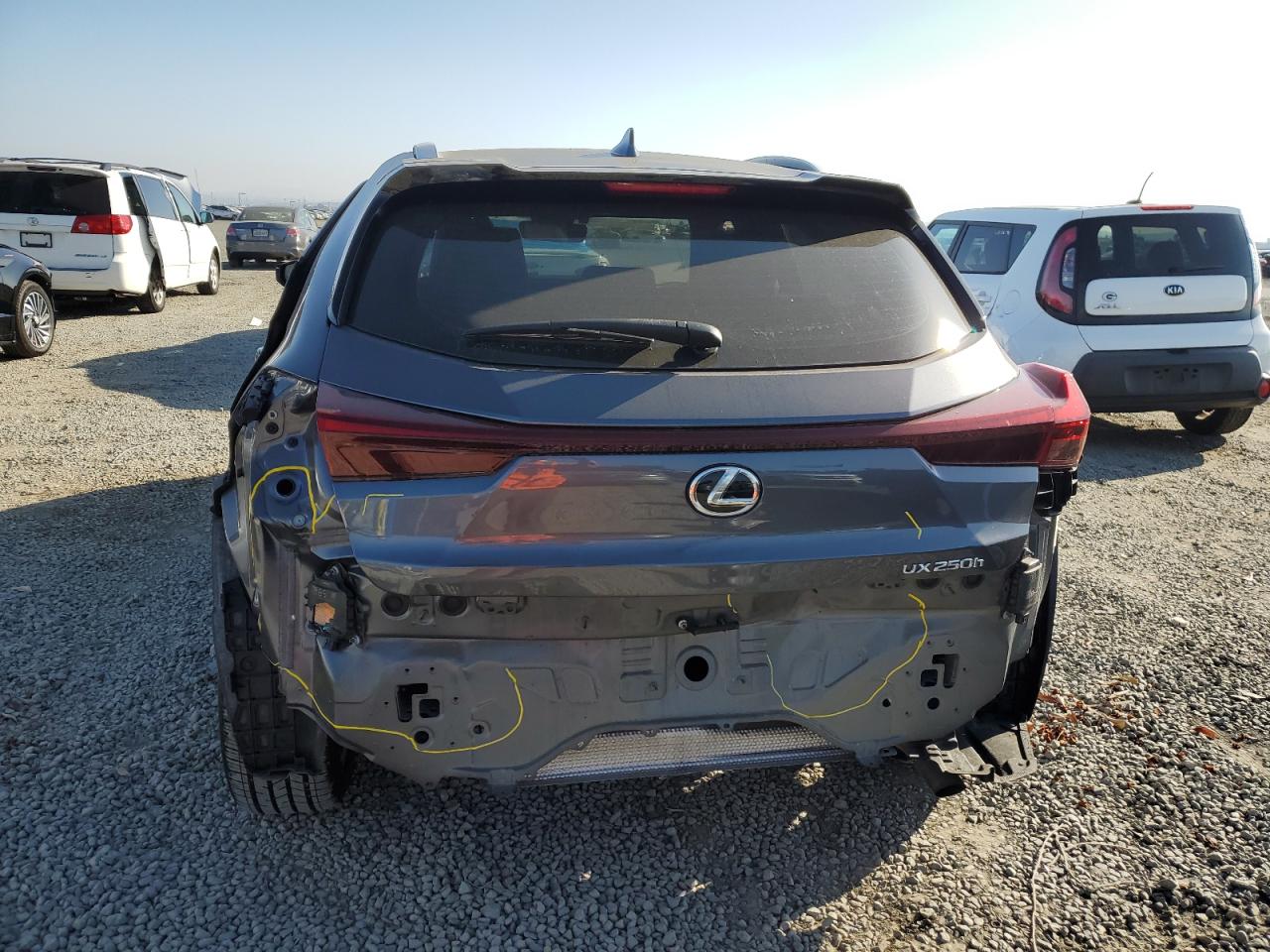 2023 Lexus Ux 250H Base VIN: JTHX6JBH0P2140844 Lot: 84974545