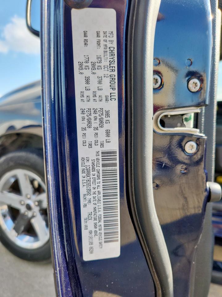 2013 Ram 1500 St VIN: 1C6RR6KT8DS519502 Lot: 90284935