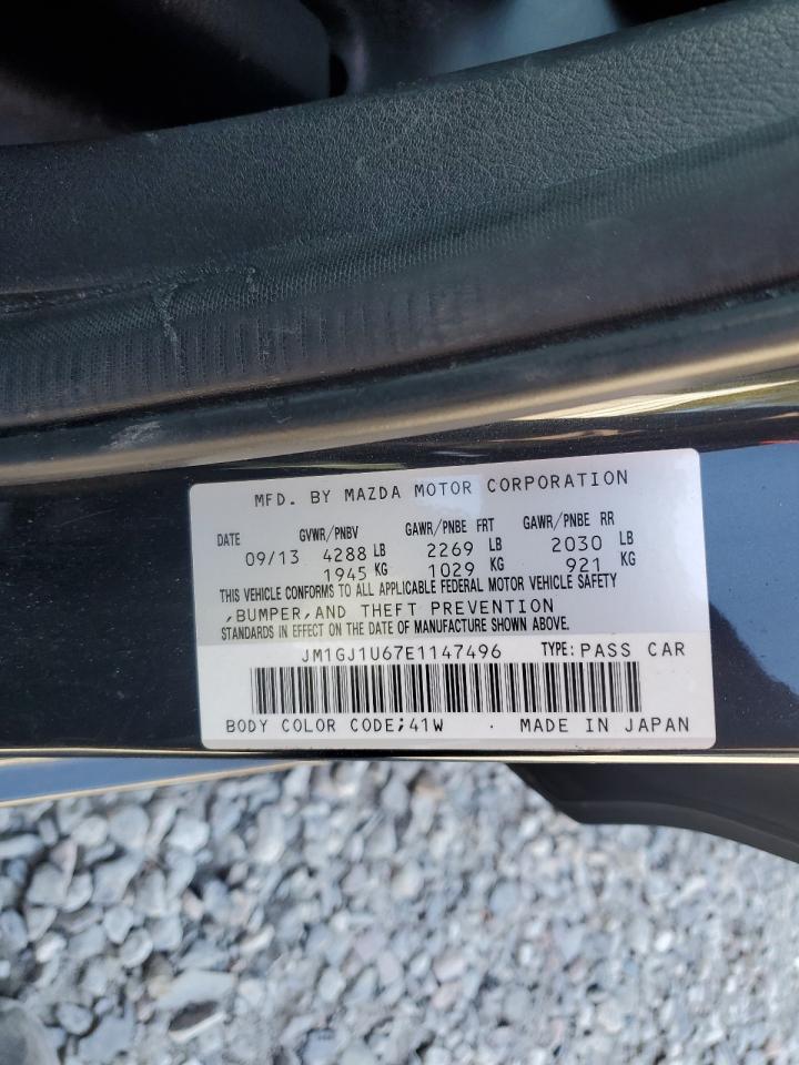 2014 Mazda 6 Sport VIN: JM1GJ1U67E1147496 Lot: 89867785