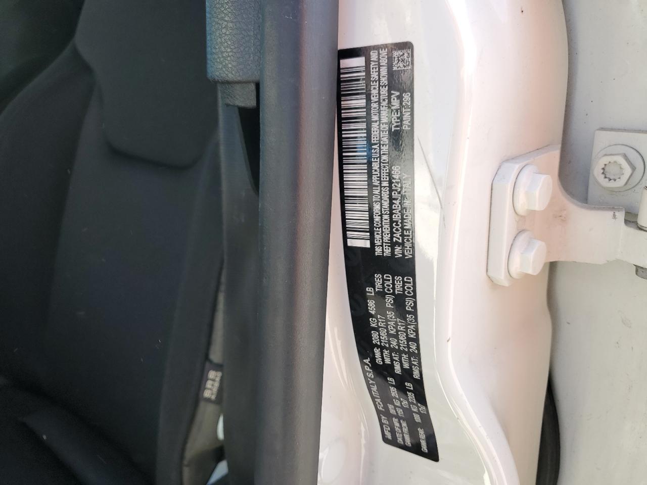 2018 Jeep Renegade Sport VIN: ZACCJBAB4JPJ21466 Lot: 82215265
