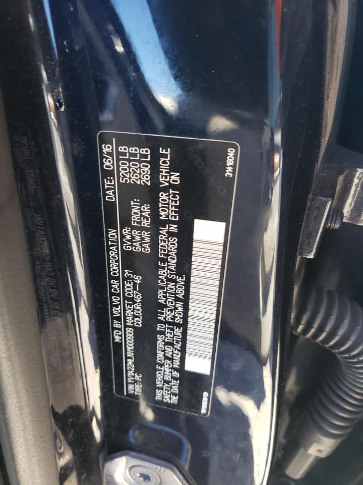 2017 Volvo S90 T6 Inscription VIN: YV1A22MLXH1000909 Lot: 86530605