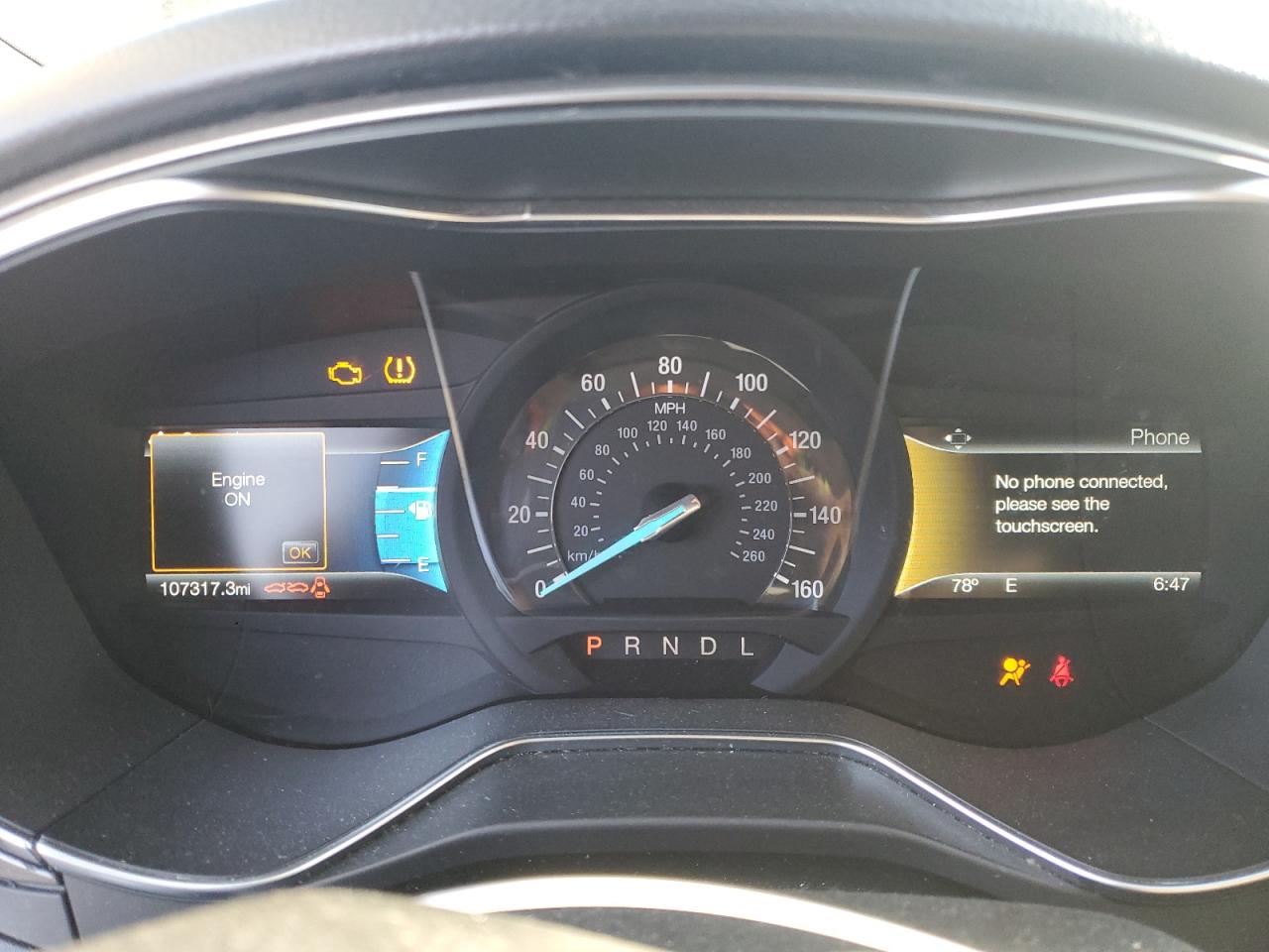 2017 Ford Fusion Se VIN: 3FA6P0H74HR334816 Lot: 86831415