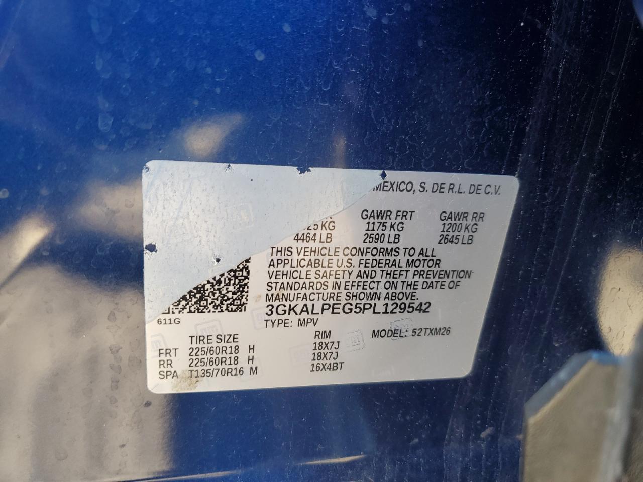 2023 GMC Terrain Slt VIN: 3GKALPEG5PL129542 Lot: 82319455