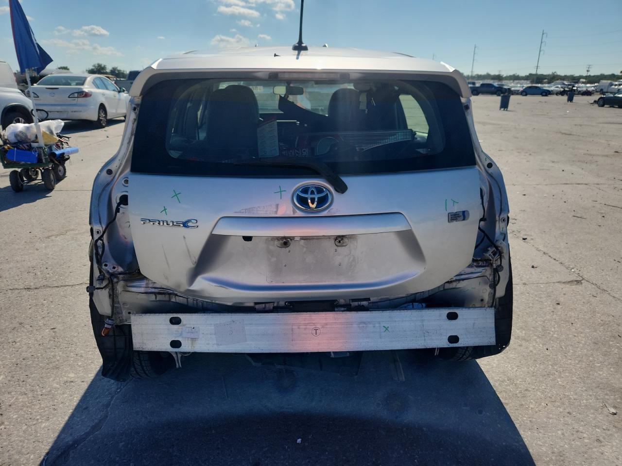 2014 Toyota Prius C VIN: JTDKDTB37E1071476 Lot: 86231215