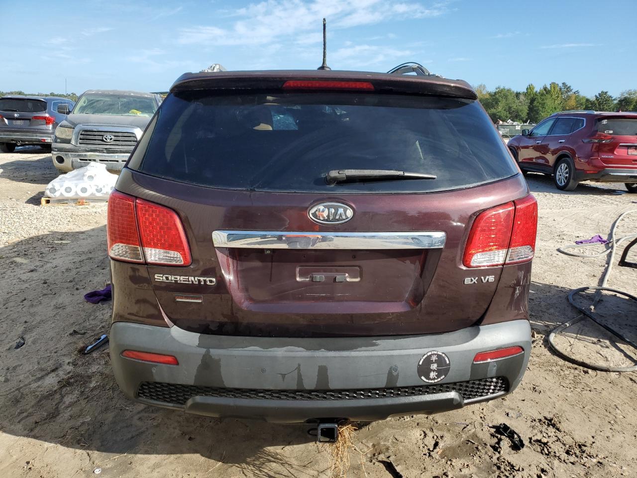 2011 Kia Sorento Ex VIN: 5XYKU4A27BG116250 Lot: 84722595