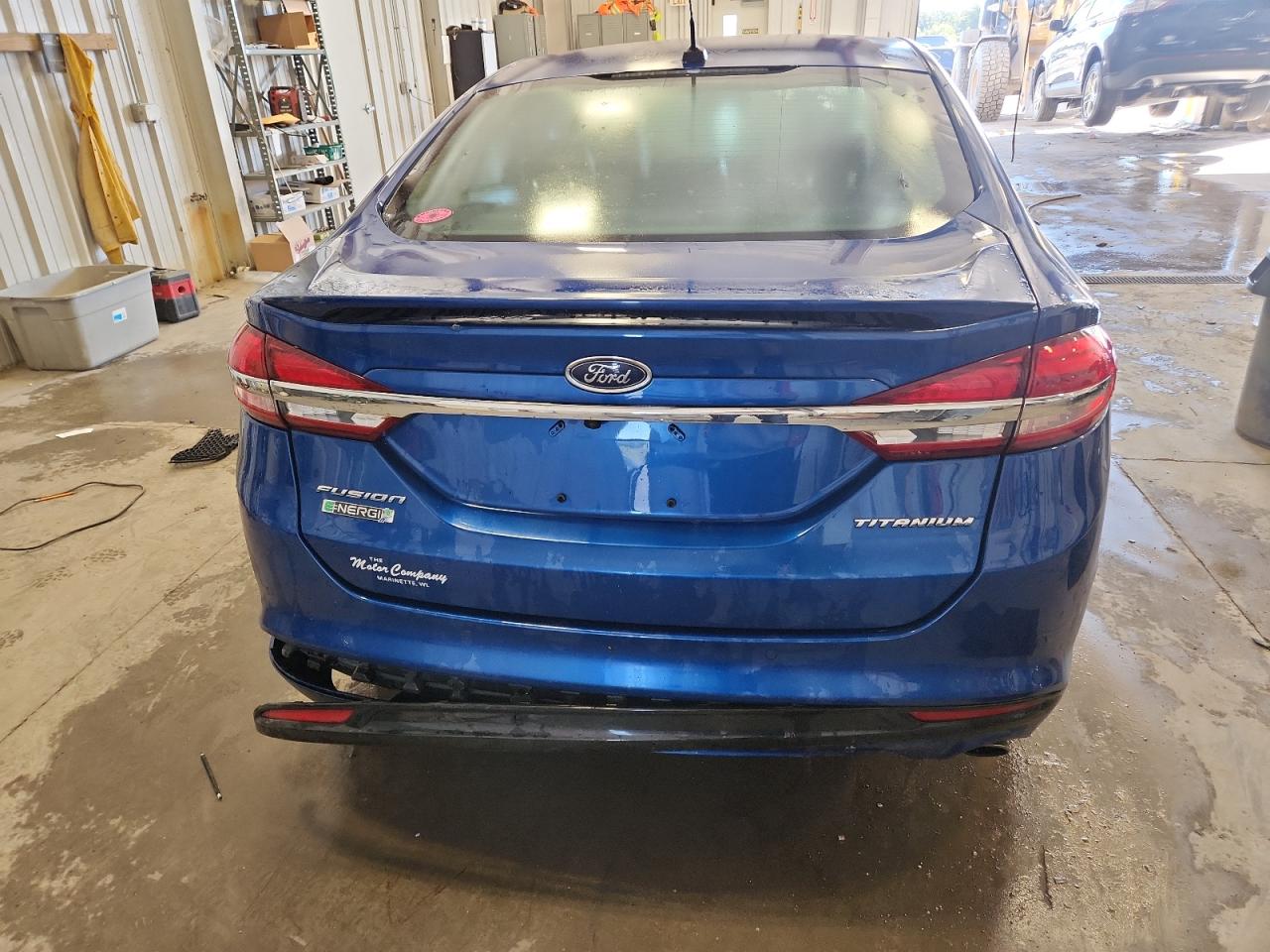 2017 Ford Fusion Titanium Phev VIN: 3FA6P0SU1HR191404 Lot: 85499995