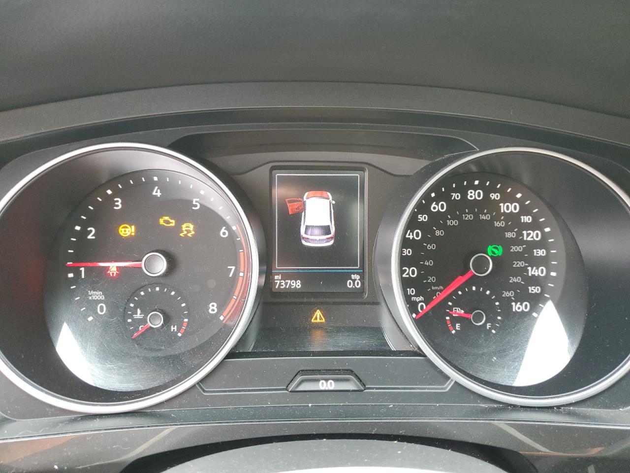 2019 Volkswagen Tiguan S VIN: 3VV1B7AX3KM032140 Lot: 82286465