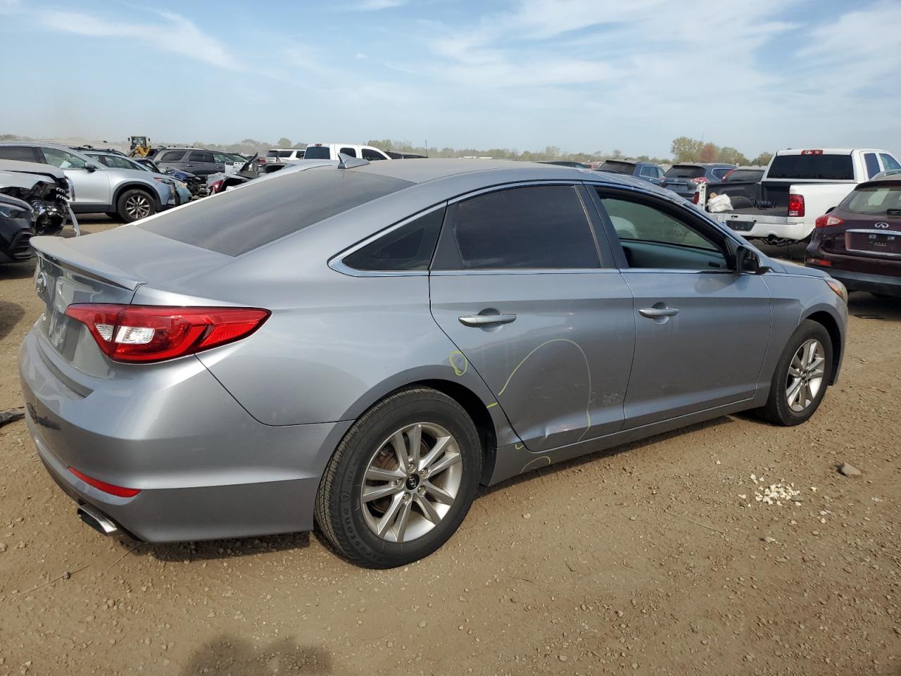 2017 Hyundai Sonata Se VIN: 5NPE24AFXHH592502 Lot: 85129895