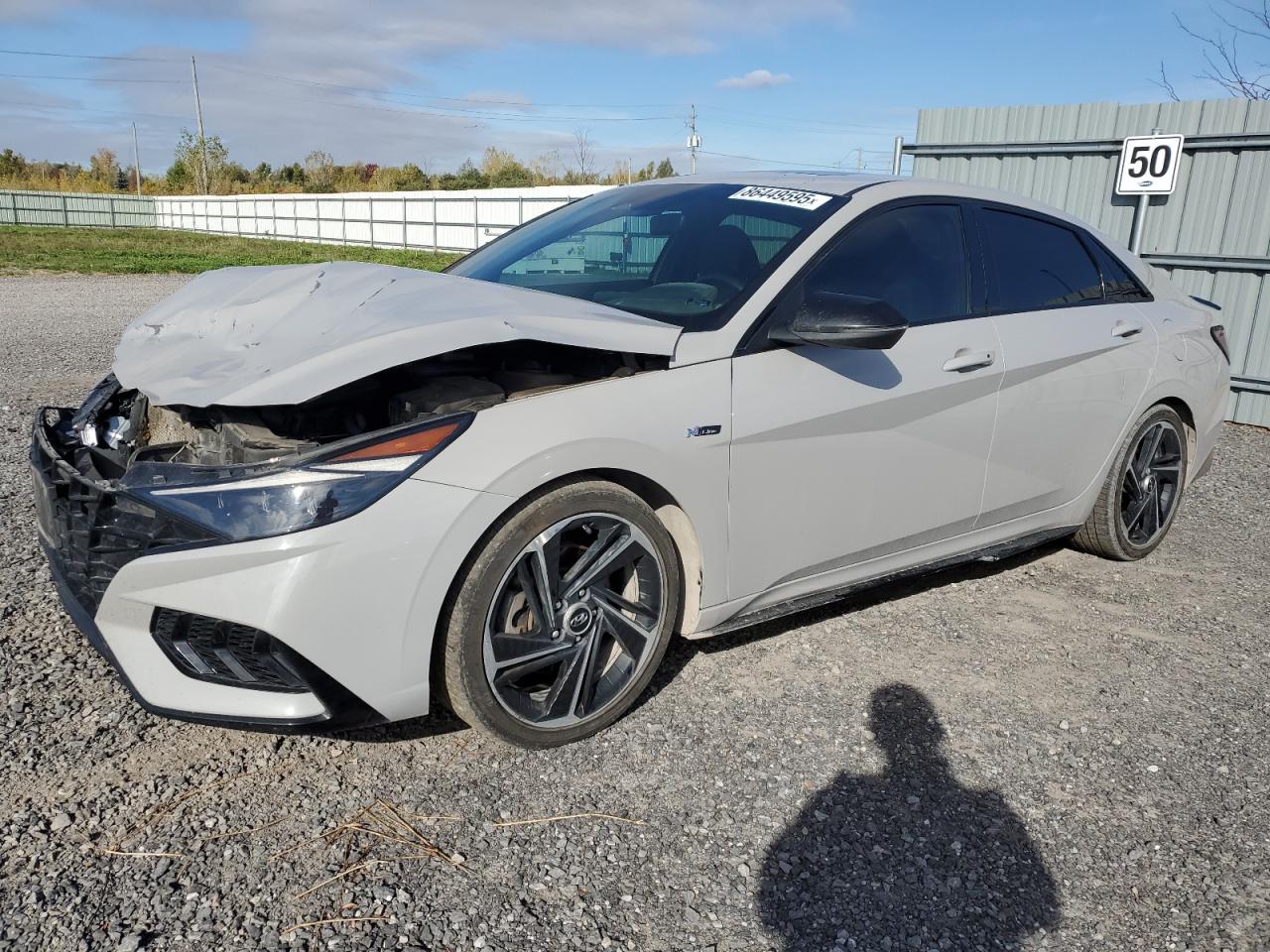 2021 Hyundai Elantra N Line VIN: KMHLR4AF3MU133178 Lot: 86449595