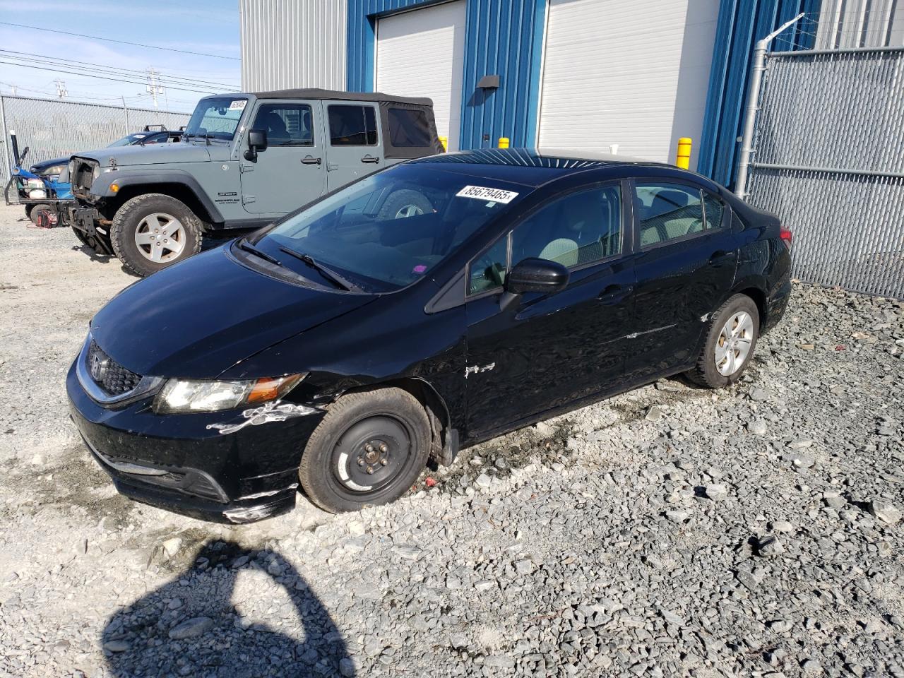 2015 Honda Civic Lx black null gas 2HGFB2F47FH034002 photo #1