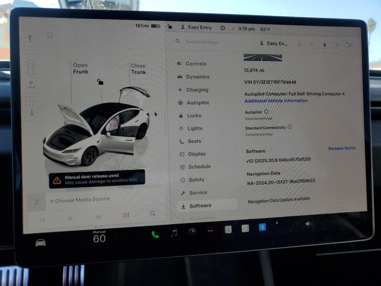 2024 Tesla Model 3 VIN: 5YJ3E1ET1RF794948 Lot: 90433355
