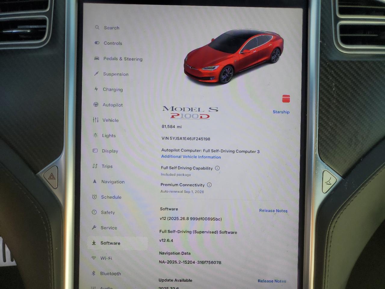 2018 Tesla Model S VIN: 5YJSA1E46JF245198 Lot: 84880425