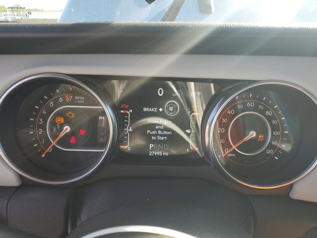 2021 Jeep Gladiator Overland VIN: 1C6HJTFG1ML544539 Lot: 82064825