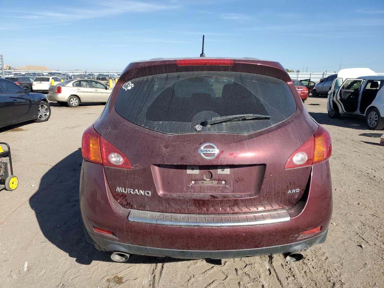 2010 Nissan Murano S VIN: JN8AZ1MWXAW122706 Lot: 87047855