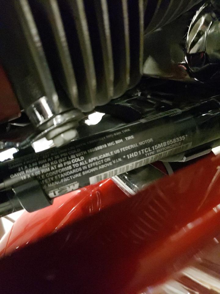 2021 Harley-Davidson Fltrxse VIN: 1HD1TCL15MB958335 Lot: 84890975