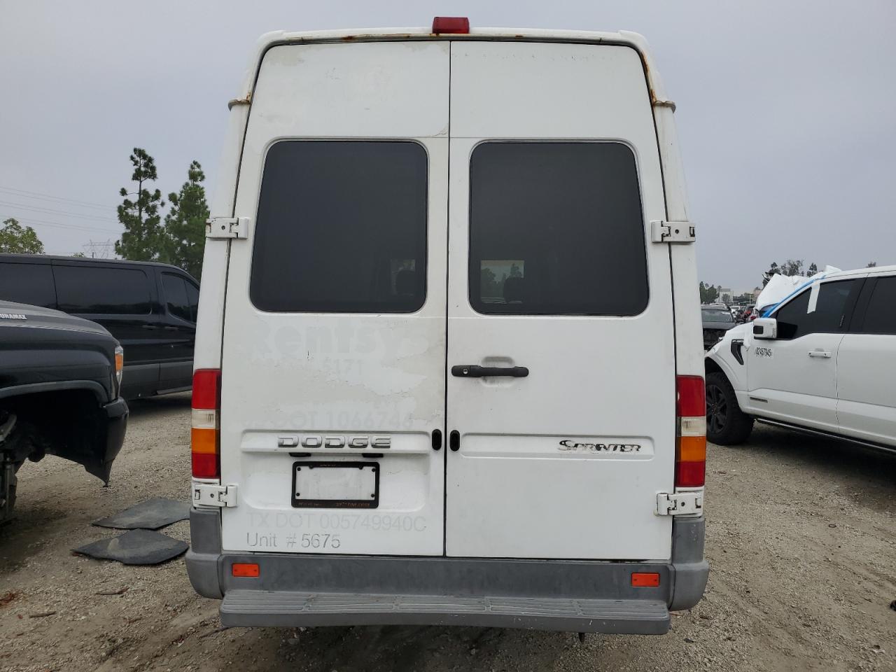 2006 Dodge Sprinter Delivery Van VIN: WD0PD744165955675 Lot: 89555565