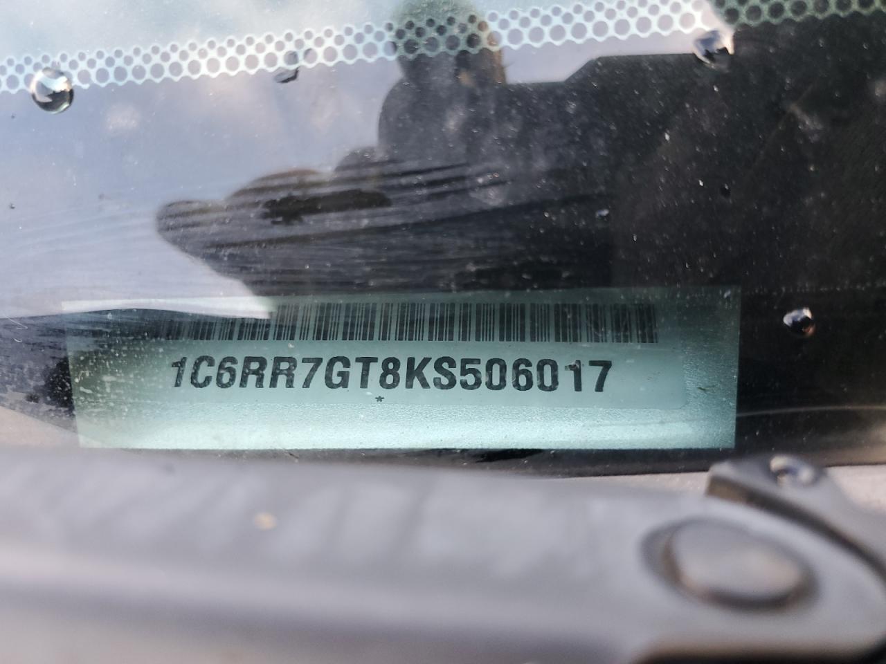 2019 Ram 1500 Classic Slt VIN: 1C6RR7GT8KS506017 Lot: 85888295