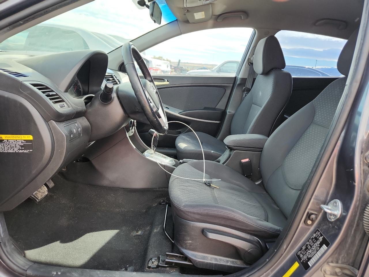 2012 Hyundai Accent Gls VIN: KMHCU5AE2CU015178 Lot: 86603545