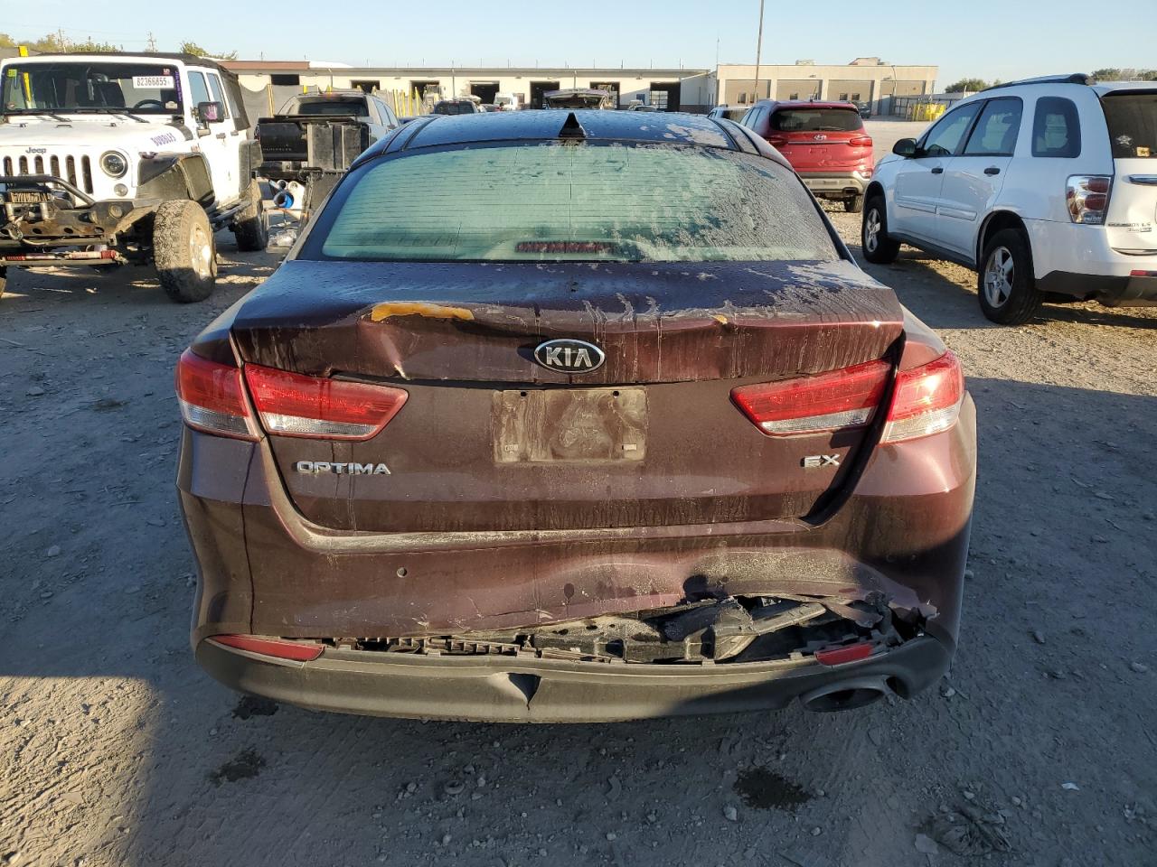 2016 Kia Optima Ex VIN: 5XXGU4L34GG101244 Lot: 85693575