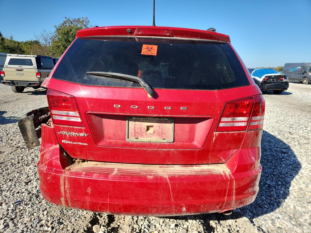 2018 Dodge Journey Se VIN: 3C4PDCAB2JT535629 Lot: 87372035