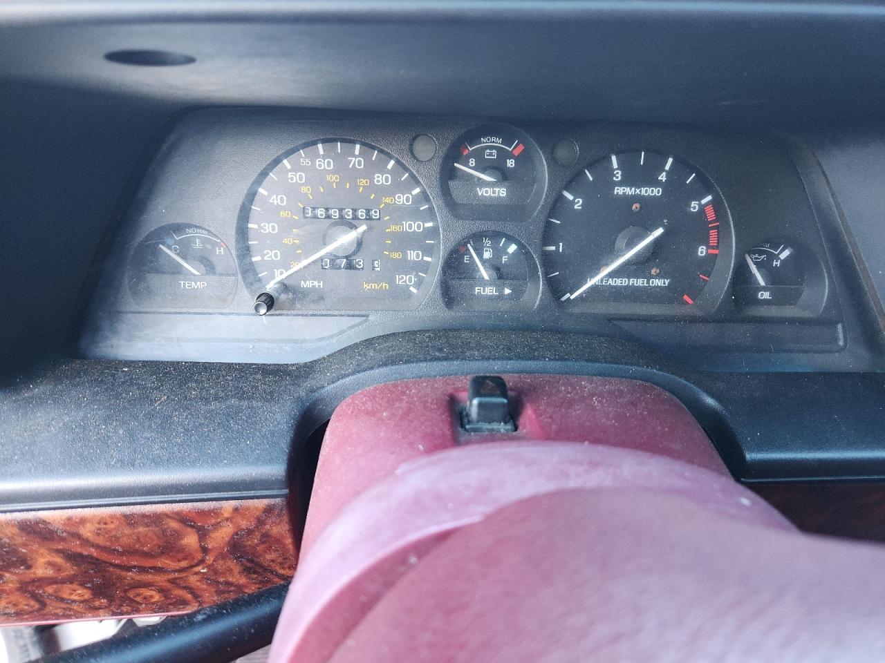 1993 Mercury Cougar Xr7 VIN: 1MEPM6242PH666356 Lot: 82468625