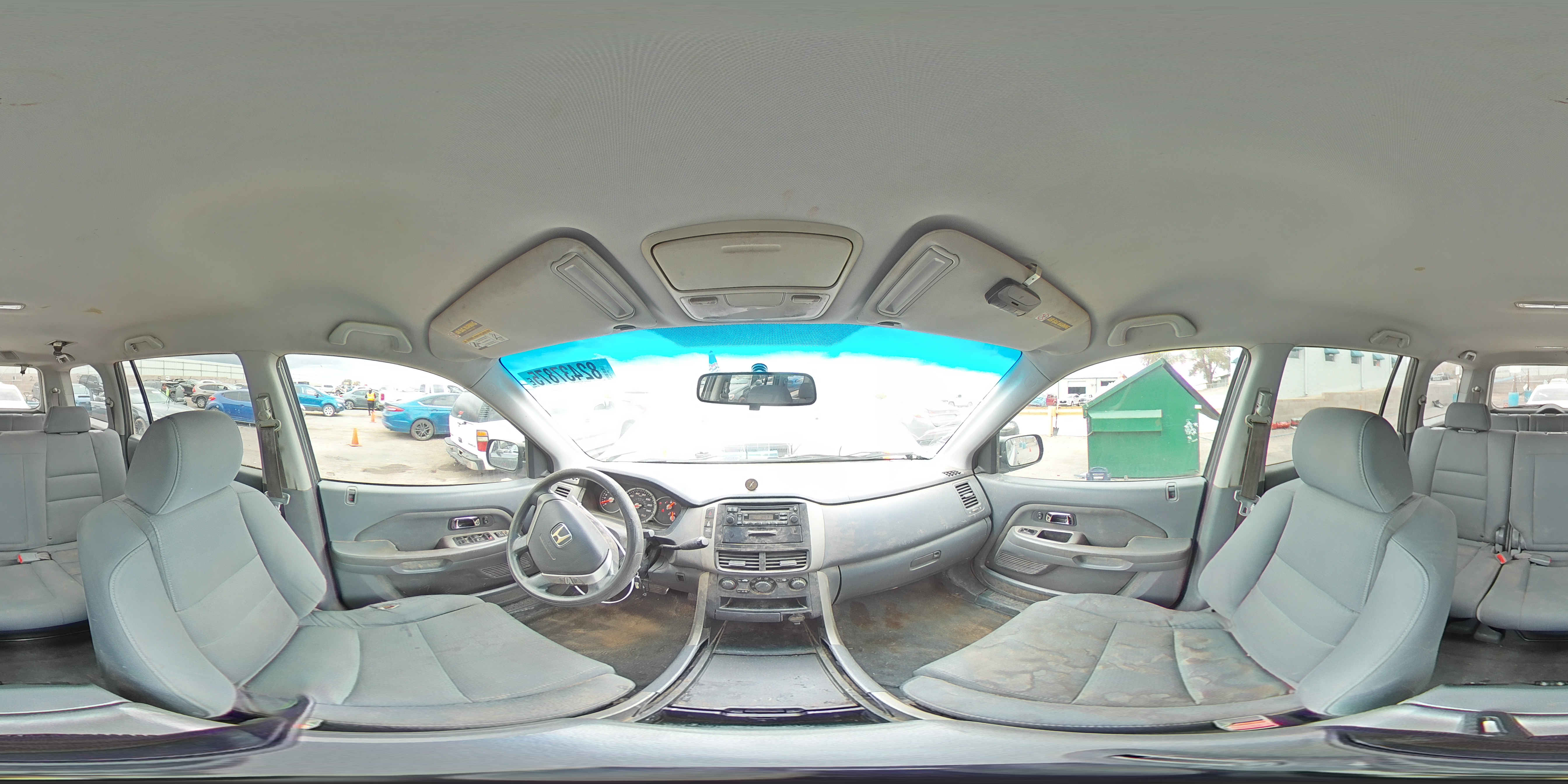 2007 Honda Pilot Lx VIN: 2HKYF18137H526706 Lot: 82437875