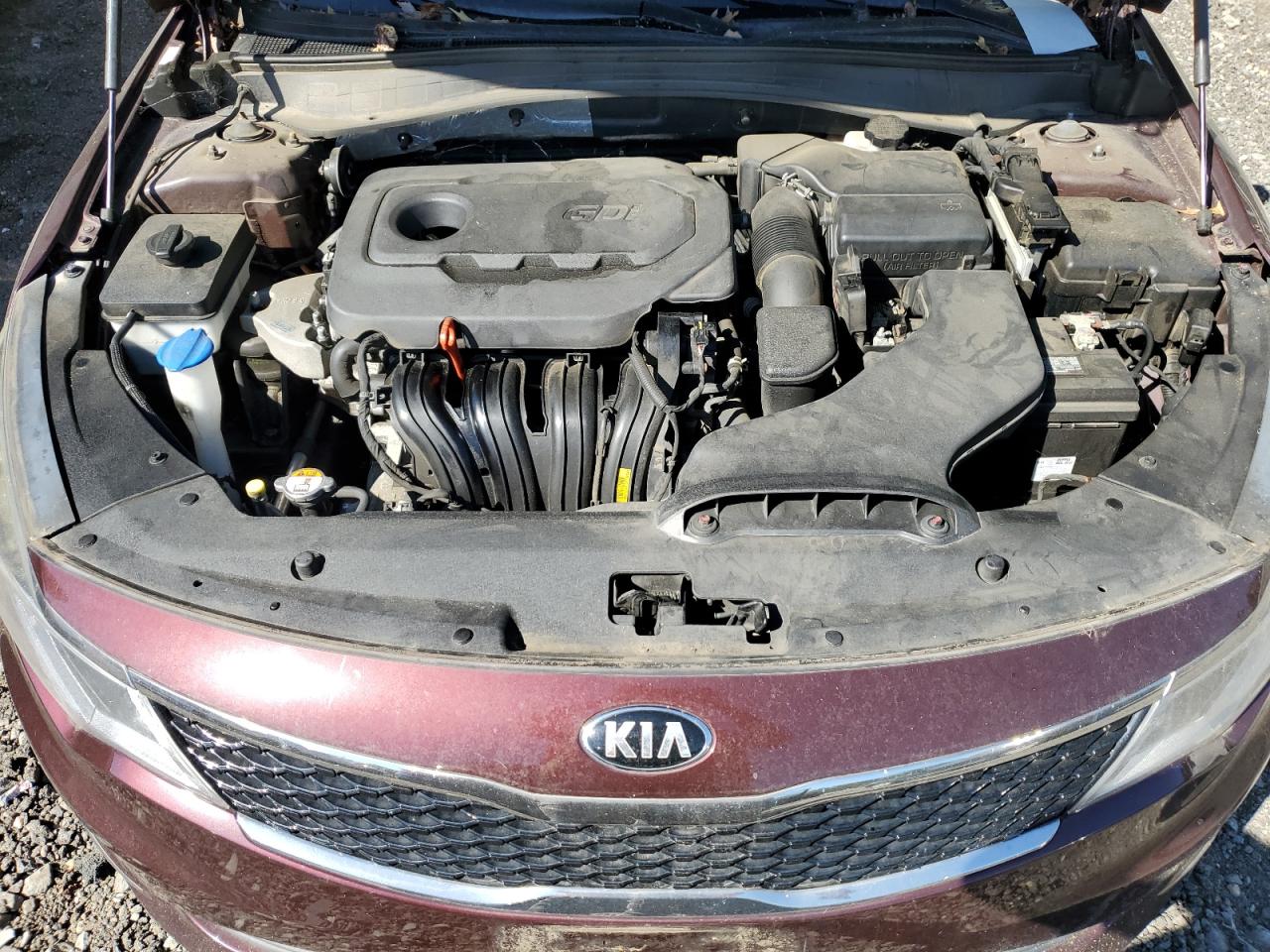 2016 Kia Optima Lx VIN: 5XXGT4L38GG100942 Lot: 82251025