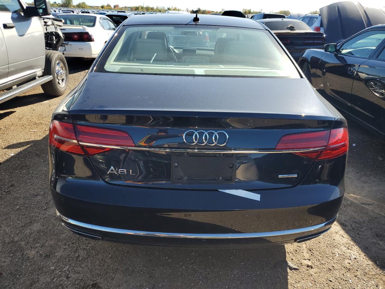 2015 Audi A8 L Quattro VIN: WAU3GAFD4FN028563 Lot: 82477075