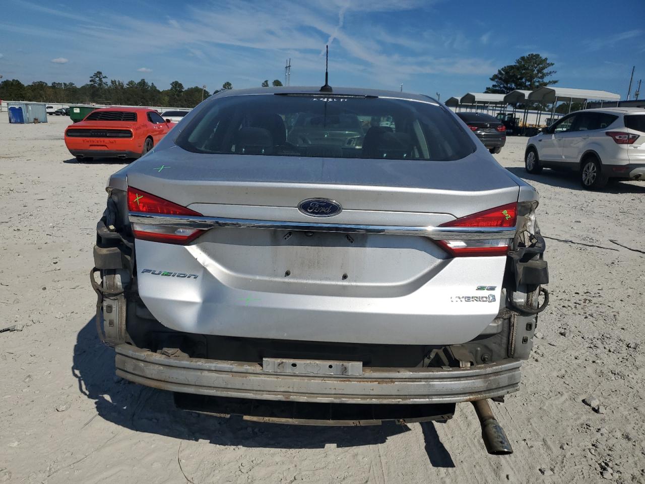 2017 Ford Fusion Se Hybrid VIN: 3FA6P0LU7HR374479 Lot: 86848395