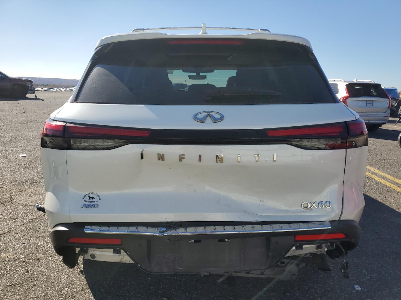 2023 Infiniti Qx60 Luxe VIN: 5N1DL1FS9PC358838 Lot: 90300585