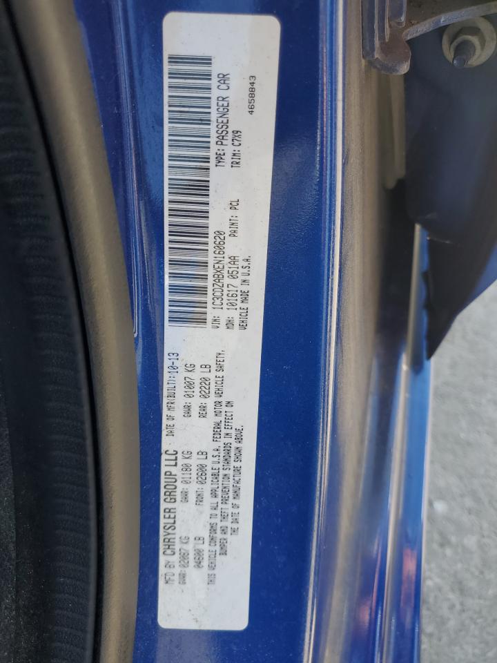 2014 Dodge Avenger Se VIN: 1C3CDZABXEN160620 Lot: 84301765