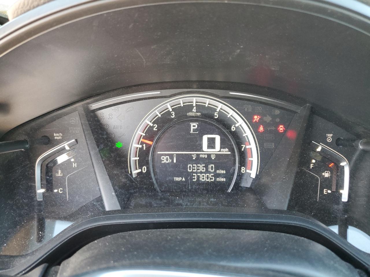 2019 Honda Cr-V Lx VIN: 2HKRW5H32KH415814 Lot: 90933395