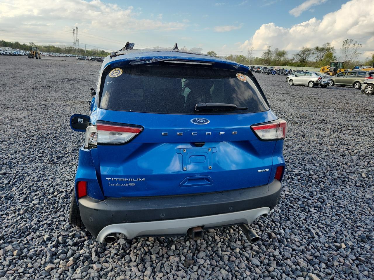 2020 Ford Escape Titanium VIN: 1FMCU9J92LUC53266 Lot: 84066515