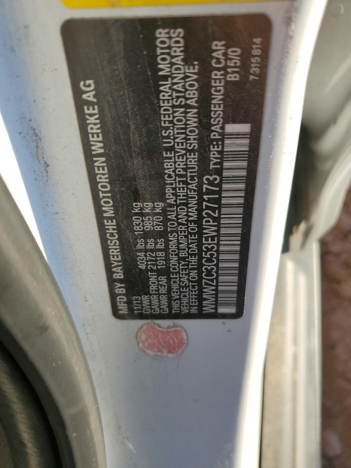 2014 Mini Cooper S Countryman VIN: WMWZC3C53EWP27173 Lot: 87024205