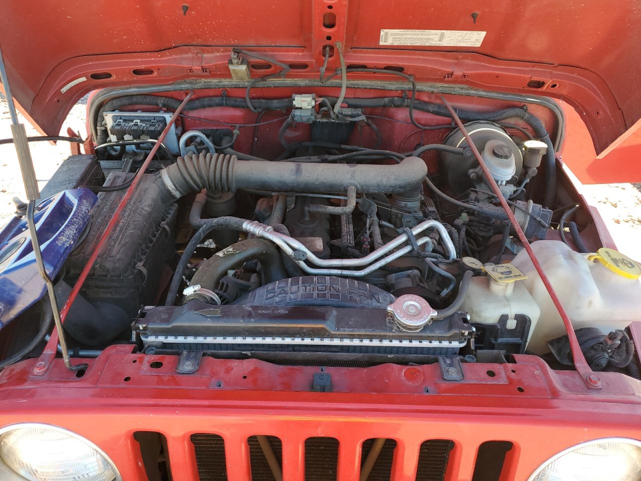 2003 Jeep Wrangler / Tj Rubicon VIN: 1J4FA69S73P349483 Lot: 89472295