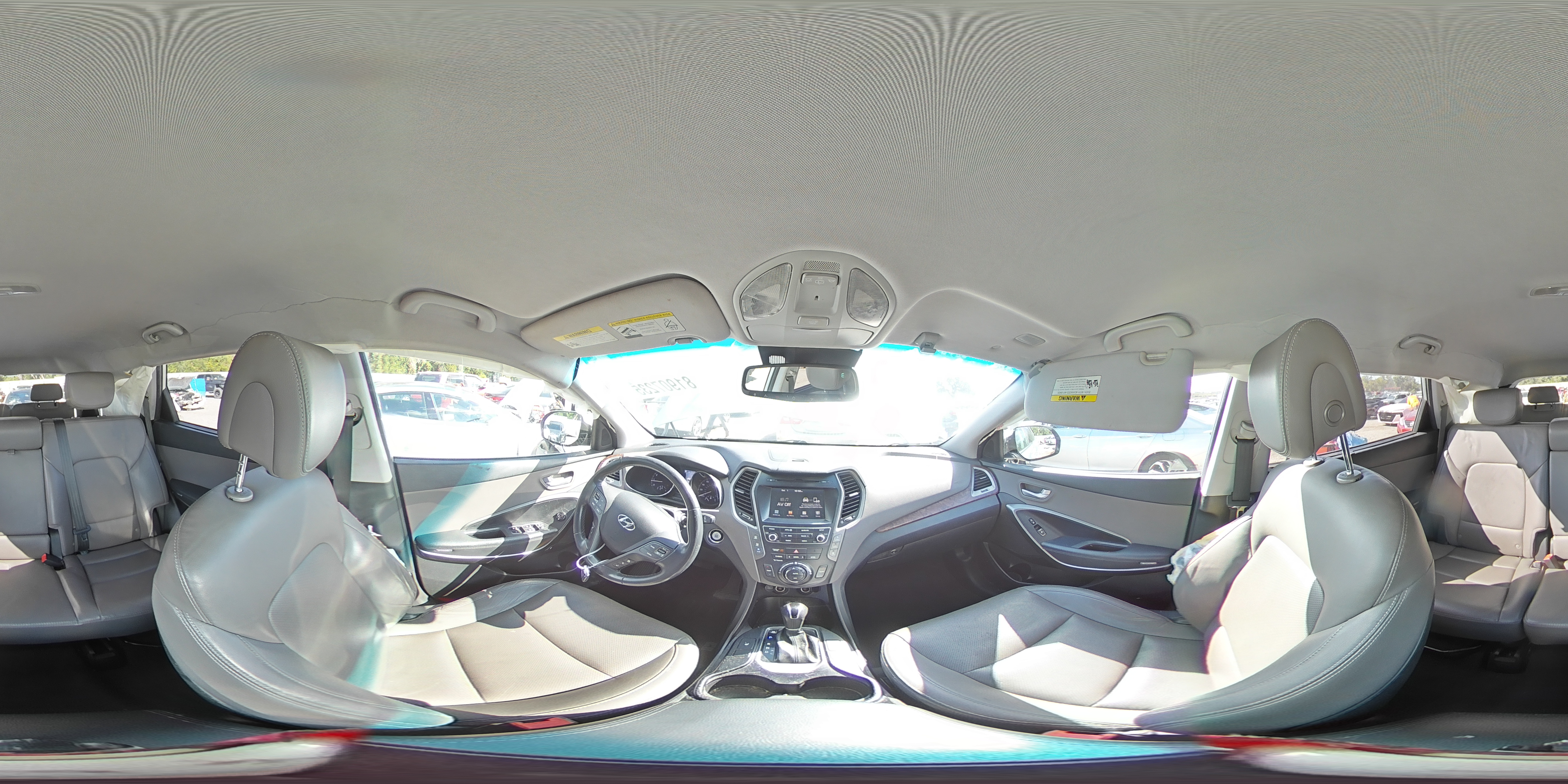 2017 Hyundai Santa Fe Se VIN: KM8SN4HF7HU233755 Lot: 81907235