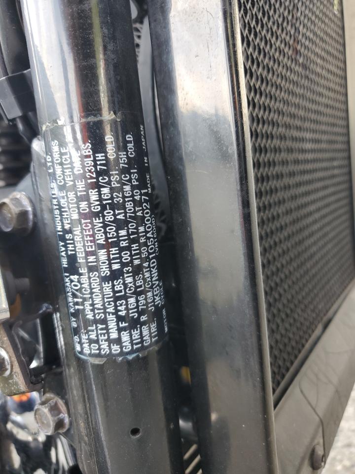 2005 Kawasaki Vn1600 D1 VIN: JKBVNKD105A000271 Lot: 82195895