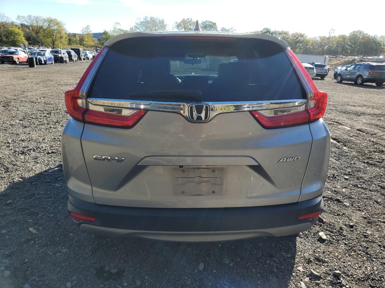 2018 Honda Cr-V Ex VIN: 2HKRW2H57JH697477 Lot: 87003645