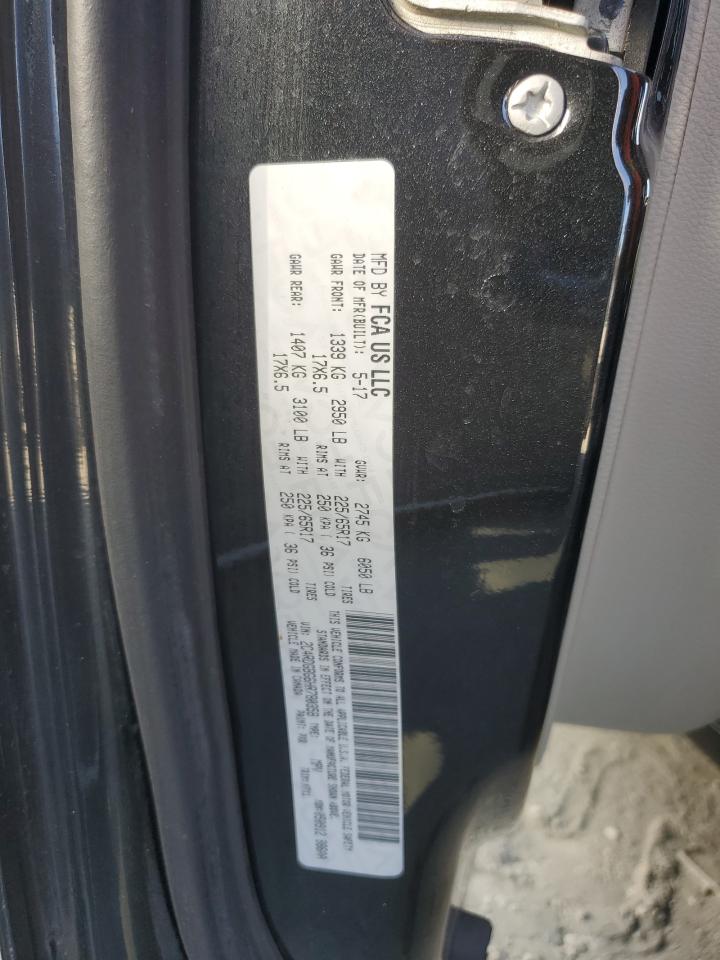 2017 Dodge Grand Caravan Se VIN: 2C4RDGBG6HR780358 Lot: 90011605