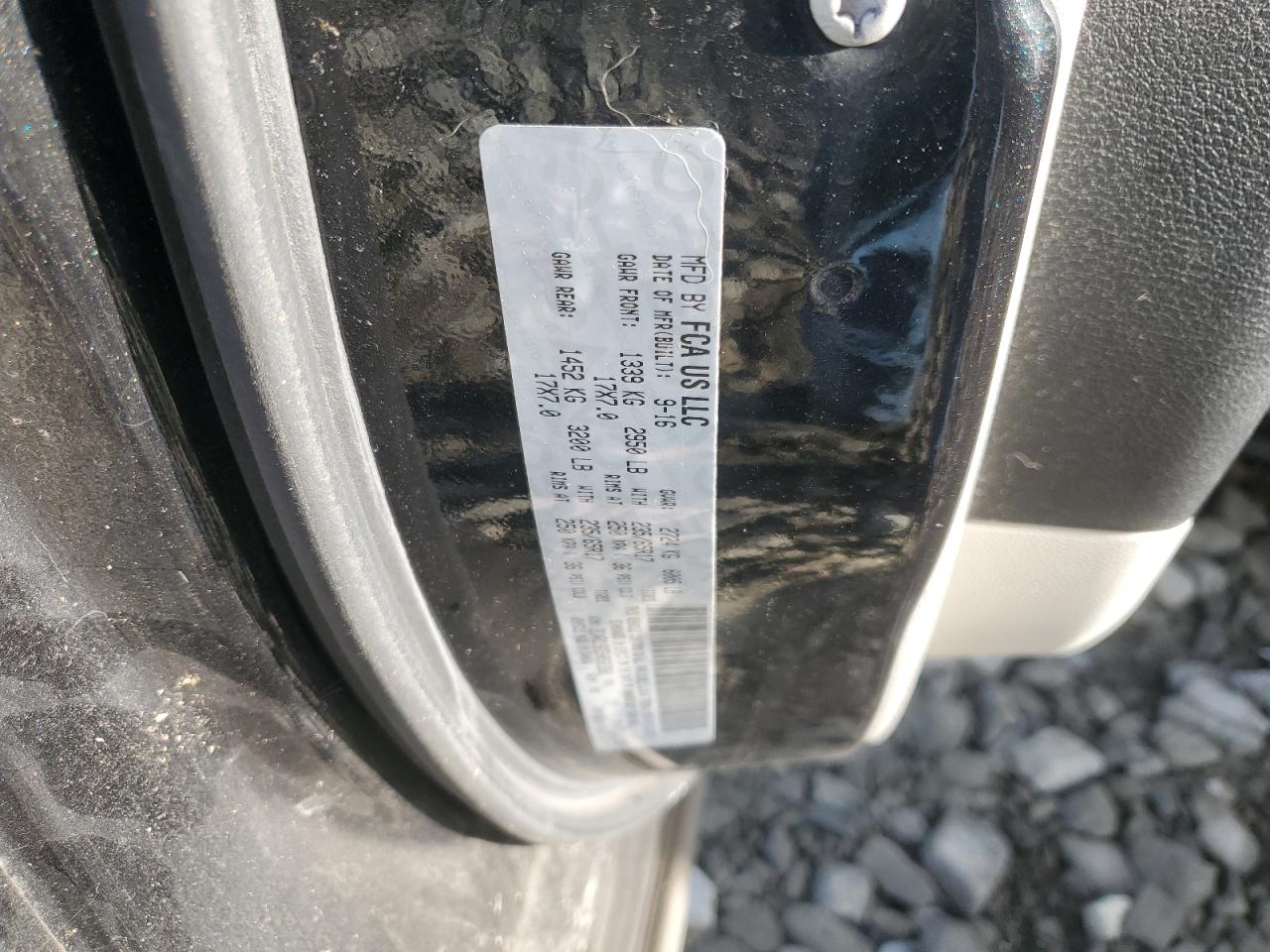 2017 Chrysler Pacifica Touring L VIN: 2C4RC1BG5HR565392 Lot: 82311305