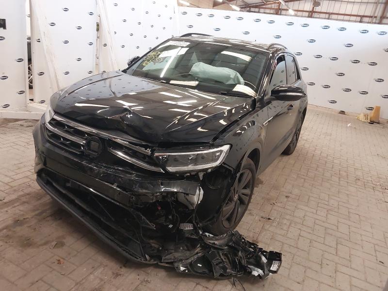 2025 VOLKSWAGEN T-ROC 1.5 TSI BLACK EDITION 5DR DSG for sale at Copart SANDWICH