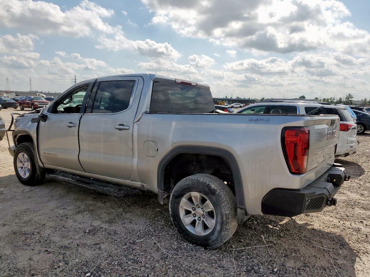 2022 GMC Sierra Limited K1500 Sle silver null gas 3GTP9BEKXNG151571 photo #3