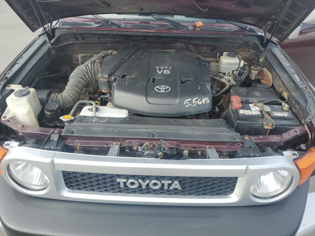 2007 Toyota Fj Cruiser VIN: JTEBU11F270081093 Lot: 86295925