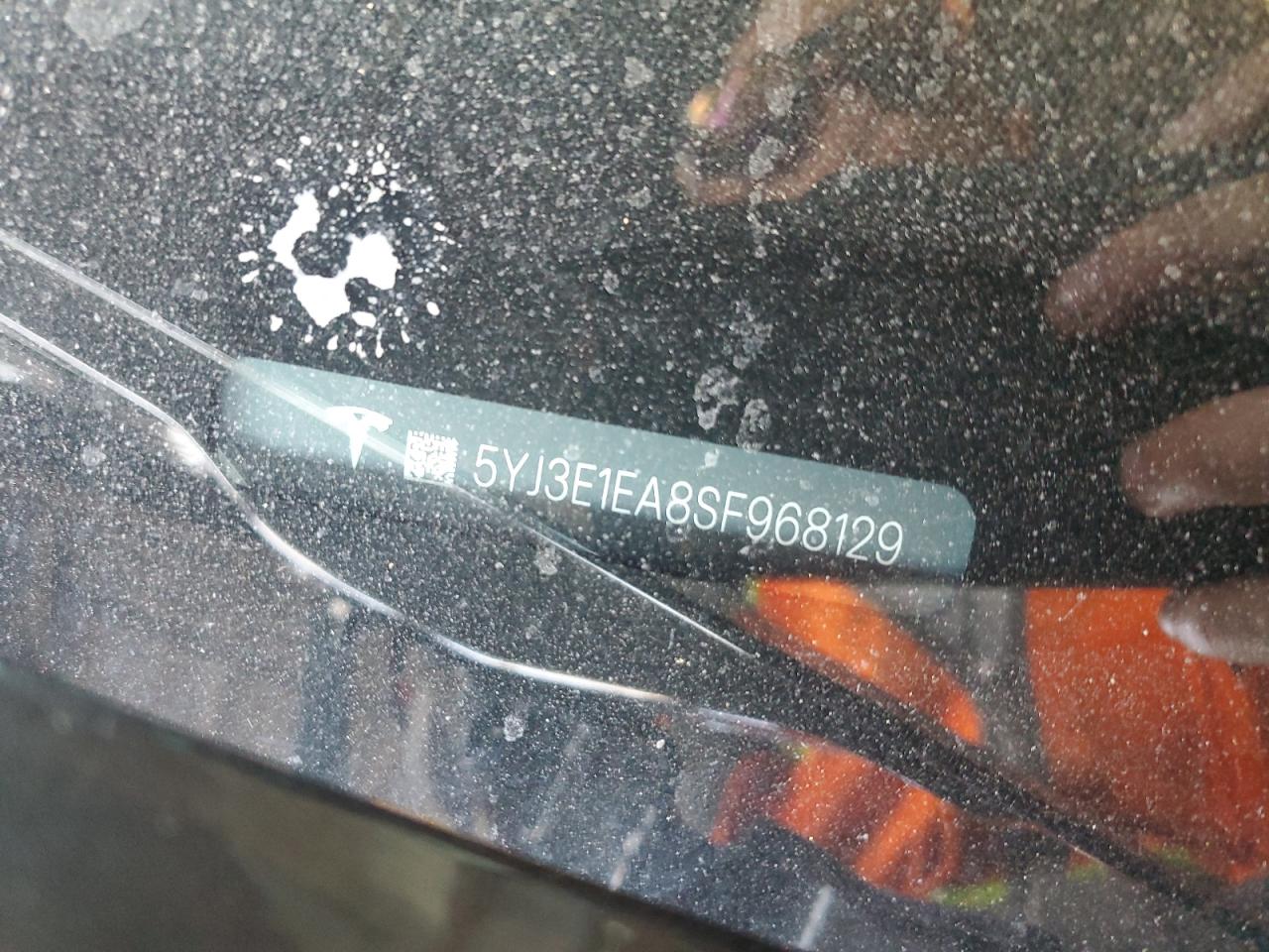 2025 Tesla Model 3 VIN: 5YJ3E1EA8SF968129 Lot: 90032515