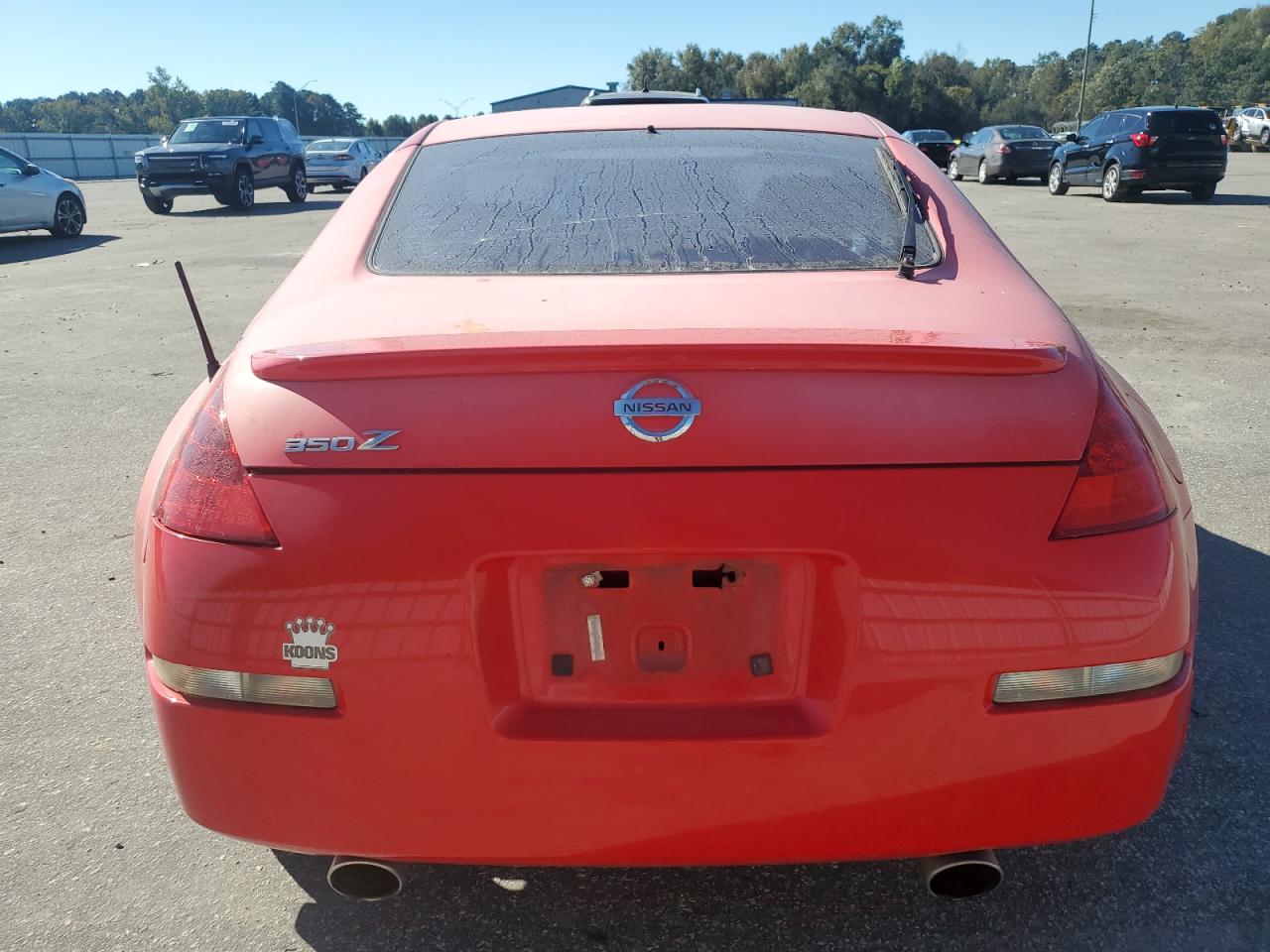2008 Nissan 350Z Coupe VIN: JN1BZ34D88M704807 Lot: 86431735