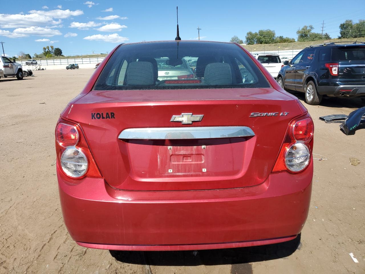 2012 Chevrolet Sonic Lt VIN: 1G1JC5SH8C4174741 Lot: 85367645