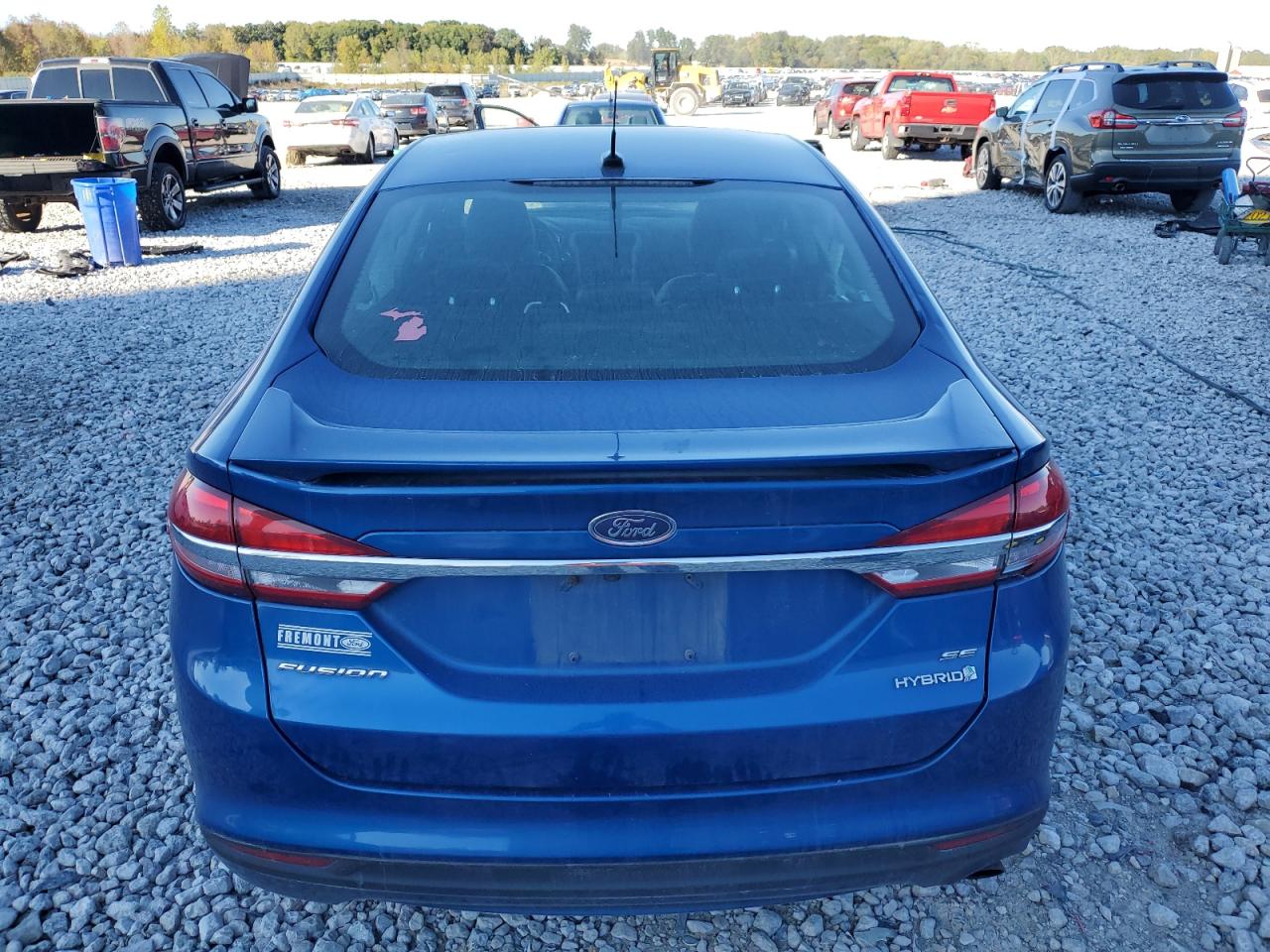 2017 Ford Fusion Se Hybrid VIN: 3FA6P0LU6HR190781 Lot: 85506795