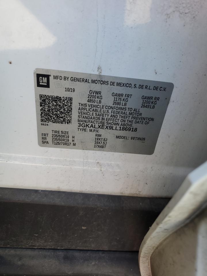 2020 GMC Terrain Denali VIN: 3GKALXEX9LL186918 Lot: 81984275