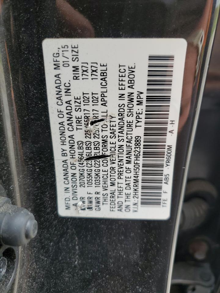 2015 Honda Cr-V Ex VIN: 2HKRM4H50FH623889 Lot: 82473605