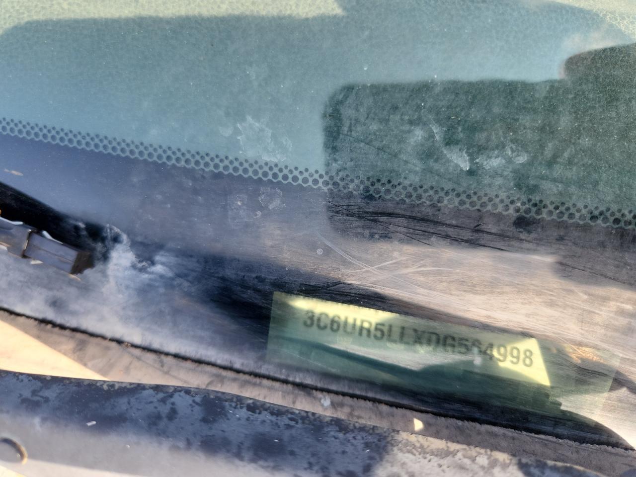 2013 Ram 2500 Longhorn VIN: 3C6UR5LLXDG564998 Lot: 86154325